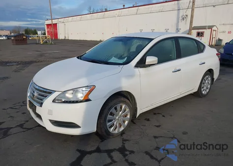 2015 Nissan Sentra Sv из США, поврежденный, VIN 3N1AB7AP0FY382549